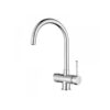 Vòi rửa bát ba đường nước Konox Trim-water chrome