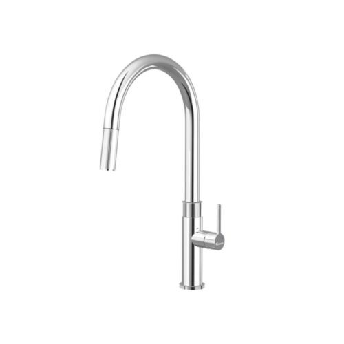 Vòi rửa bát dây rút Lasi Chrome